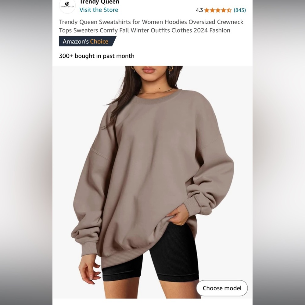 Brand new crewneck sweater